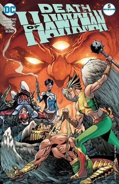 دانلود کمیک Death of Hawkman #5 (2017)