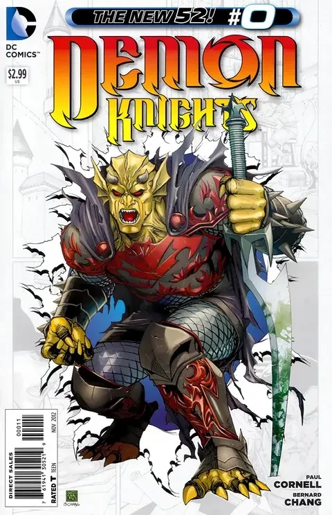 دانلود کمیک Demon Knights #0 – 23 (2011-2013)