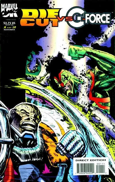دانلود کمیک Die Cut vs G-Force #1 – 2 (1993)