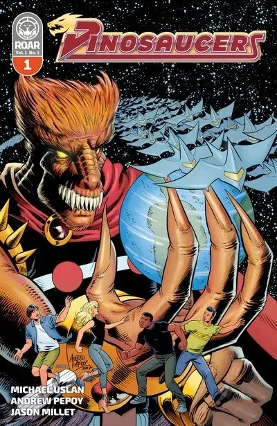 دانلود کمیک Dinosaucers #1 – 5 (2018-2019)