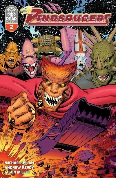دانلود کمیک Dinosaucers #2 (2018)