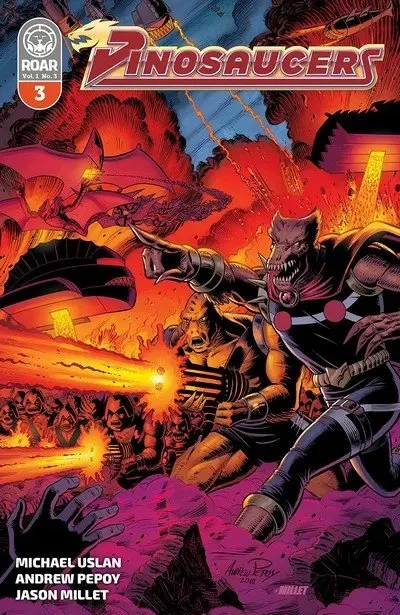 دانلود کمیک Dinosaucers #3 (2018)