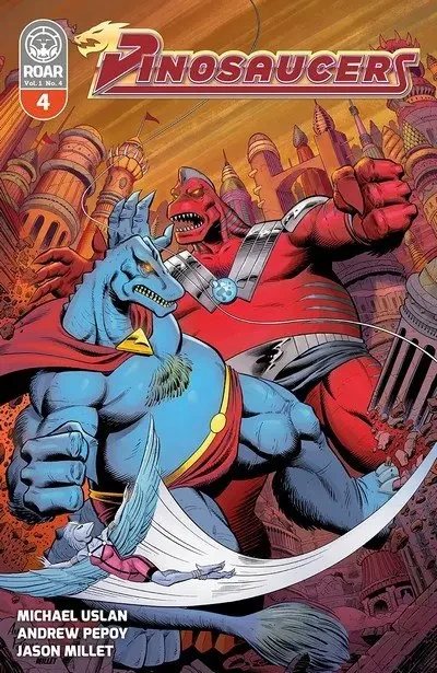 دانلود کمیک Dinosaucers #4 (2018)