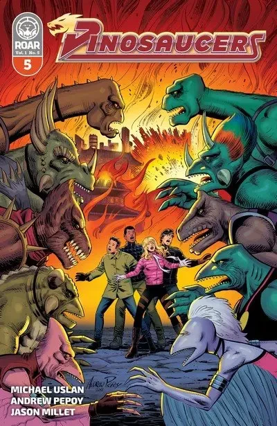 دانلود کمیک Dinosaucers #5 (2019)