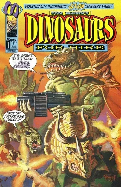 دانلود کمیک Dinosaurs For Hire Vol. 2 #1 – 12 (1993-1994)