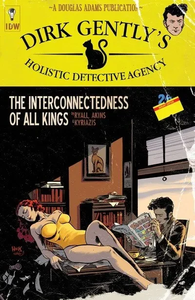 دانلود کمیک Dirk Gently’s Holistic Detective Agency – The Interconnectedness of All Kings (2016)