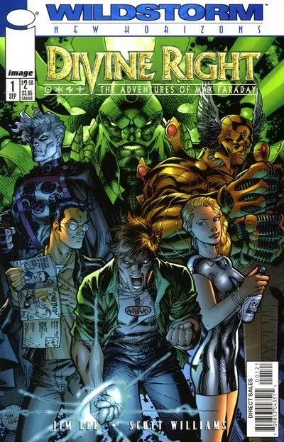 دانلود کمیک Divine Right – The Adventures of Max Faraday #0.5 – 11 (1997-1999)