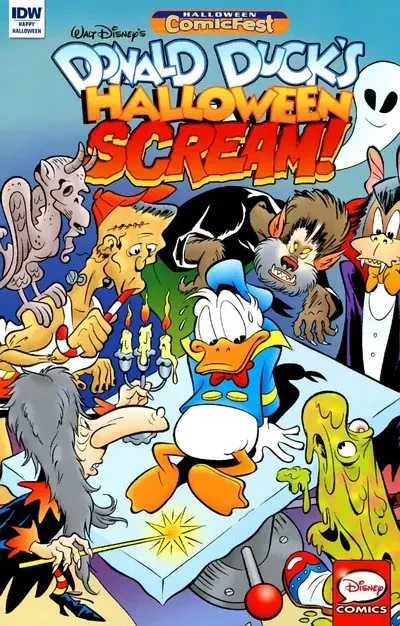 دانلود کمیک Donald Duck’s Halloween Scream #2 (Halloween Comic Fest 2017)