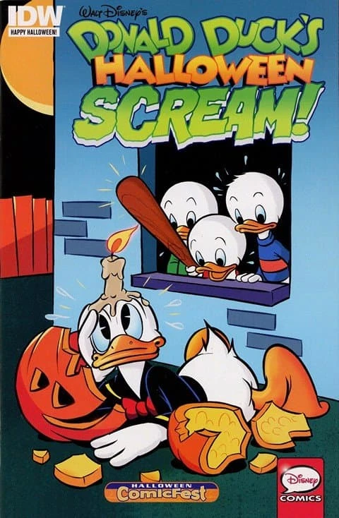 دانلود کمیک Donald Duck’s Halloween Scream