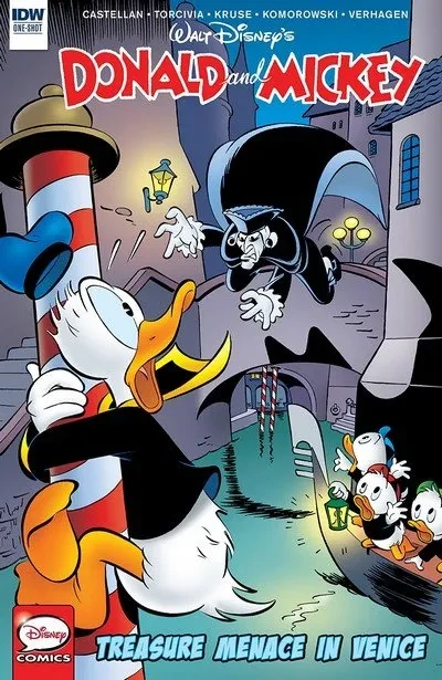 دانلود کمیک Donald and Mickey #3 – Treasure Menace in Venice (2018)