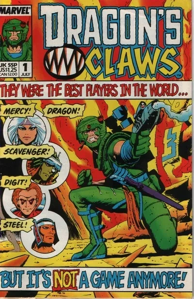 دانلود کمیک Dragon’s Claws #1 – 10 (1988-1989)