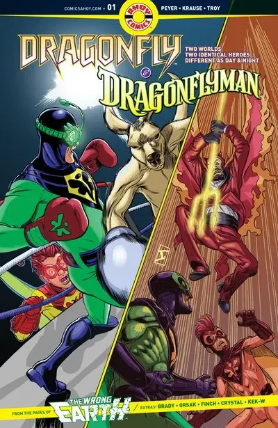 دانلود کمیک Dragonfly And Dragonflyman #1 (2019)