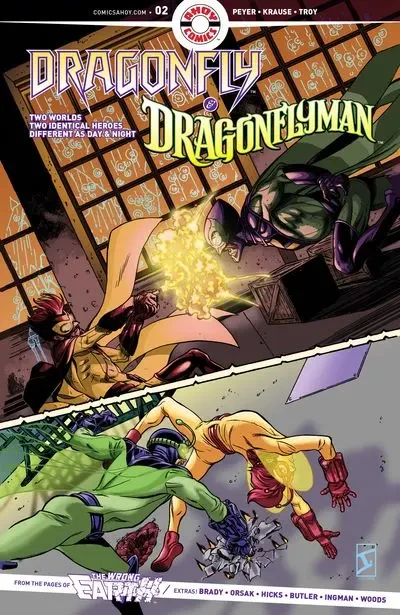 دانلود کمیک Dragonfly And Dragonflyman #2 (2019)