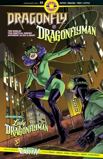 دانلود کمیک Dragonfly And Dragonflyman #3 (2020)
