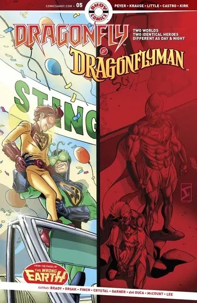 دانلود کمیک Dragonfly And Dragonflyman #5 (2020)