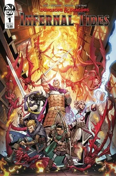 دانلود کمیک Dungeons And Dragons – Infernal Tides #1 (2019)