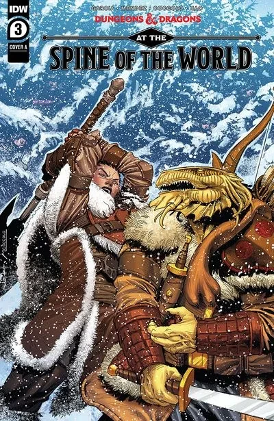 دانلود کمیک Dungeons and Dragons – At the Spine of the World #3 (2021)