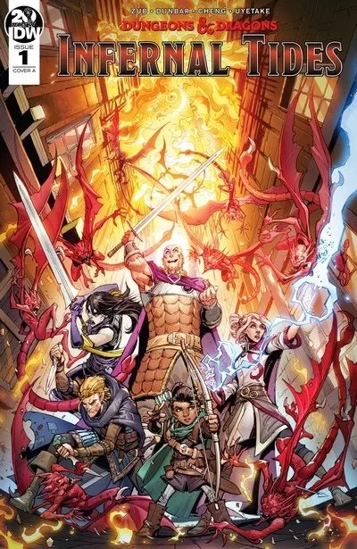 دانلود کمیک Dungeons and Dragons – Infernal Tides #1 – 5 (2019-2020)