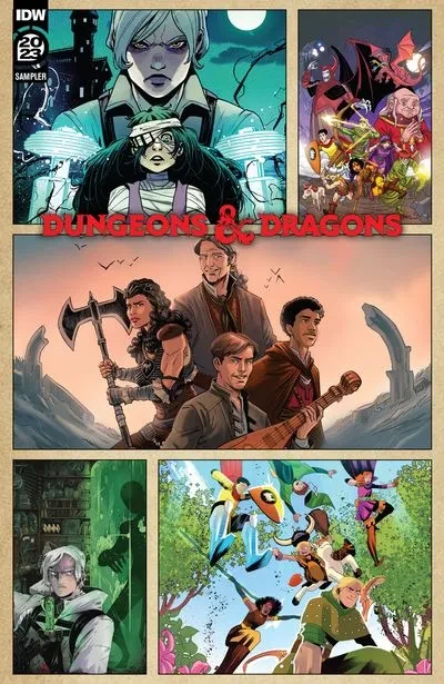 دانلود کمیک Dungeons and Dragons – Sampler (2023)