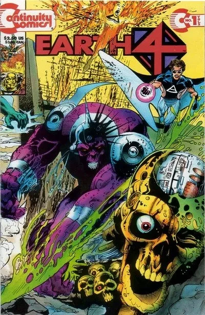 دانلود کمیک Earth 4 Vol. 2 #1 – 4 (1993-1994)