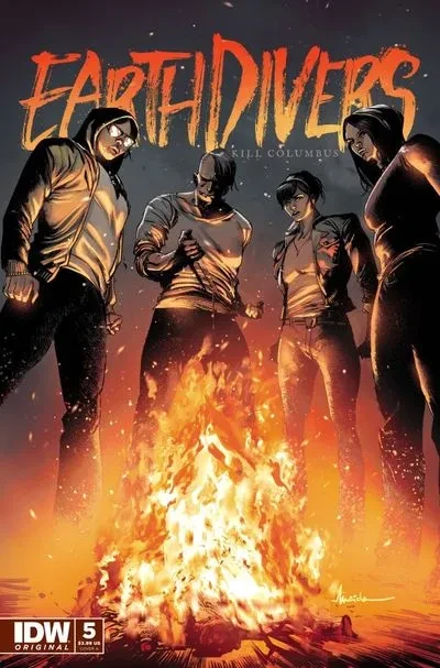دانلود کمیک Earthdivers #5 (2023)