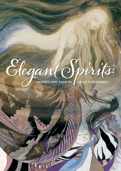 دانلود کمیک Elegant Spirits – Amano’s The Tale of Genji and Fairies (2021)