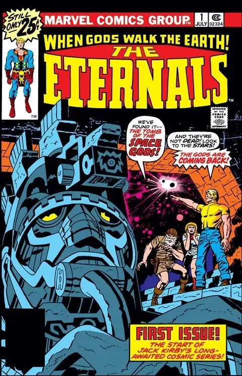 دانلود کمیک Eternals Vol. 1 – 4 + Extras (1976-2009)