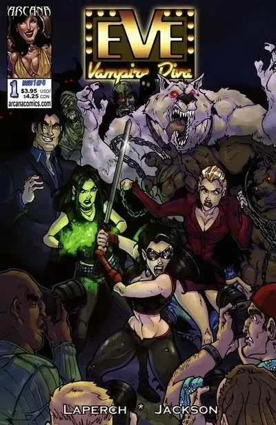 دانلود کمیک Eve – Vampire Diva #1 – 4 (2007-2008)