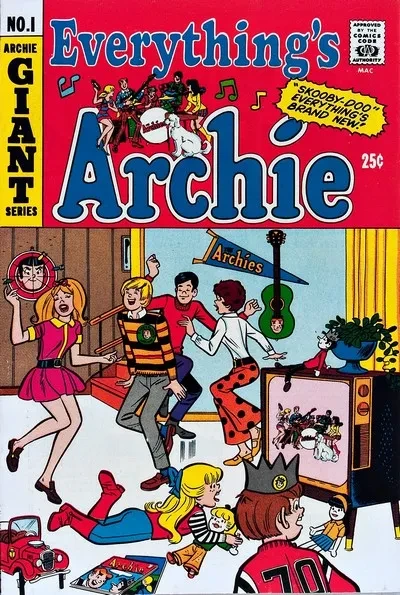 دانلود کمیک Everything’s Archie #1 – 157 (1969-1991)