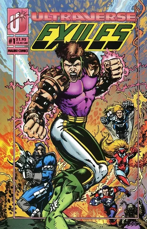 دانلود کمیک Exiles #1 – 4 (1993)