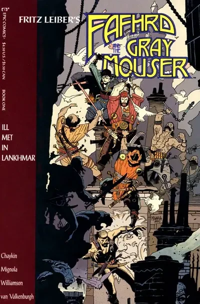 دانلود کمیک Fafhrd and the Gray Mouser #1 – 4 (1990)