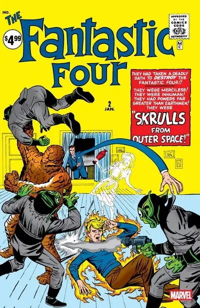 دانلود کمیک Fantastic Four #2 Facsimile Edition (2025)