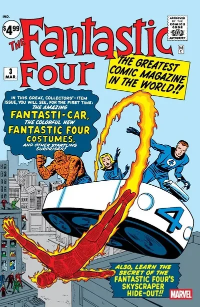 دانلود کمیک Fantastic Four #3 Facsimile Edition (2025)