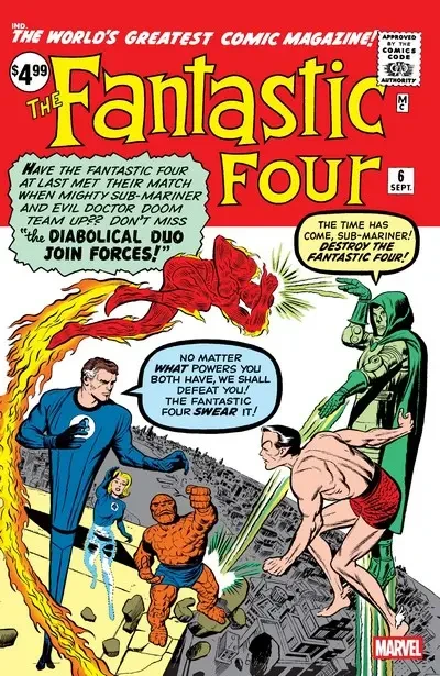 دانلود کمیک Fantastic Four #6 Facsimile Edition (2025)