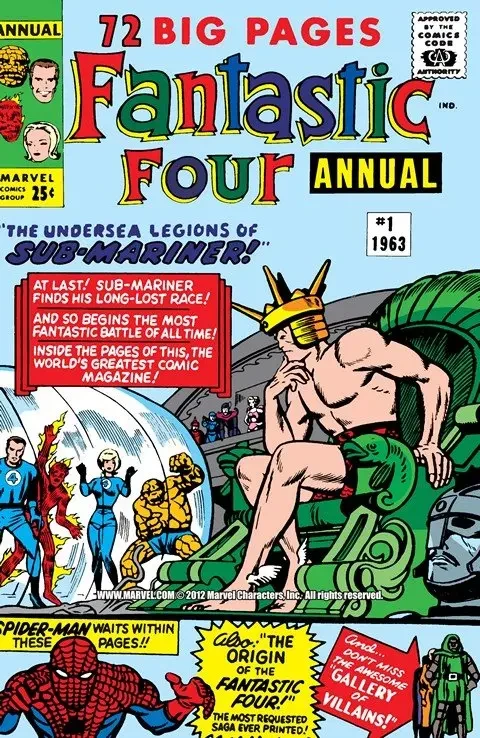 دانلود کمیک Fantastic Four – Annuals #1 – 33 (1963-2012)