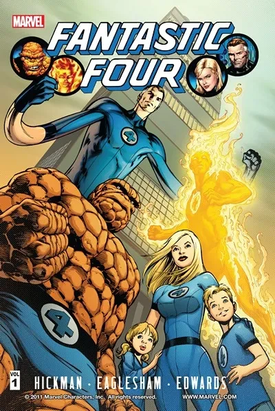 دانلود کمیک Fantastic Four By Jonathan Hickman Vol. 1 – 6 (2010-2013)