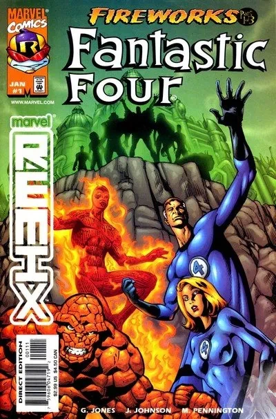 دانلود کمیک Fantastic Four – Fireworks #1 – 3 (1999)
