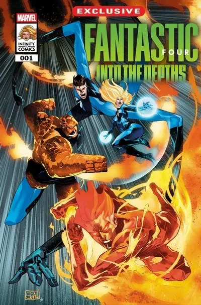 دانلود کمیک Fantastic Four – Into the Depths – Infinity Comic #1 (2025)