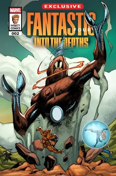 دانلود کمیک Fantastic Four – Into the Depths – Infinity Comic #2 – 6 (2025)