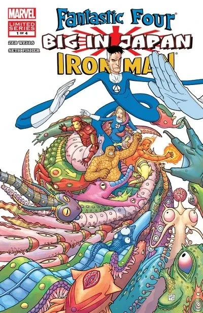 دانلود کمیک Fantastic Four – Iron Man – Big in Japan #1 – 4 (2005-2006)