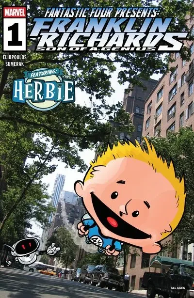 دانلود کمیک Fantastic Four Presents – Franklin Richards – Son Of A Genius #1 (2025)