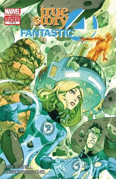 دانلود کمیک Fantastic Four – True Story #1 – 4 (2008-2009)