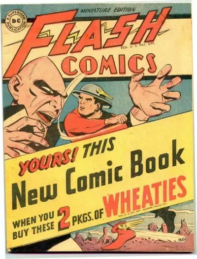 دانلود کمیک Flash Comics (Wheaties Giveaway) (Jay Garrick – Flash) (1946)