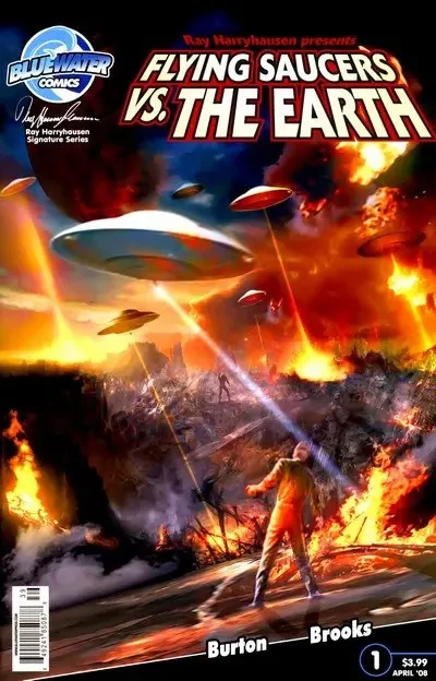دانلود کمیک Flying Saucers Vs. The Earth #0 – 4 (2008-2012)