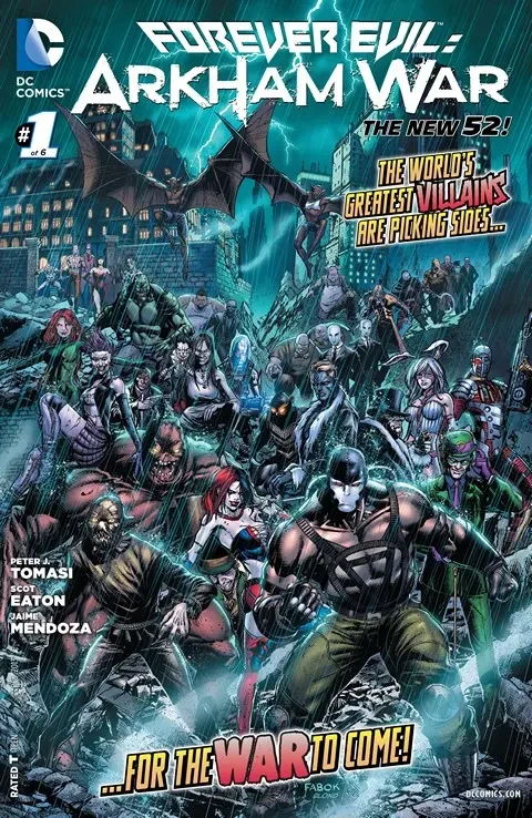دانلود کمیک Forever Evil – Arkham War #1 – 6 (2013-2014)