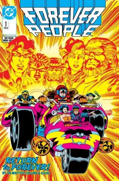 دانلود کمیک Forever People #1 – 6 (1987-1988)