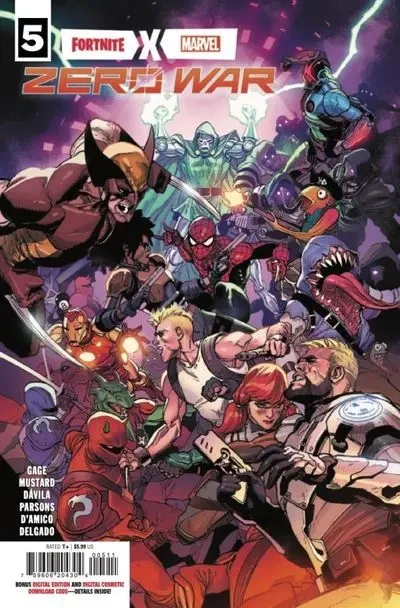 دانلود کمیک Fortnite x Marvel – Zero War #5 (2022)