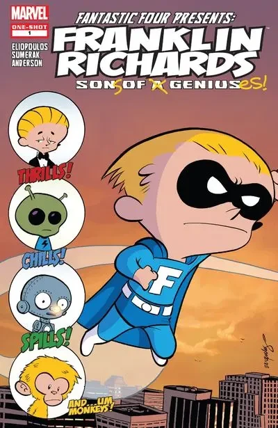 دانلود کمیک Franklin Richards – Sons of Geniuses #1 (2009)