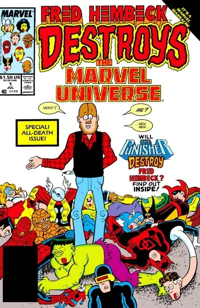 دانلود کمیک Fred Hembeck Destroys the Marvel Universe #1 (1989)