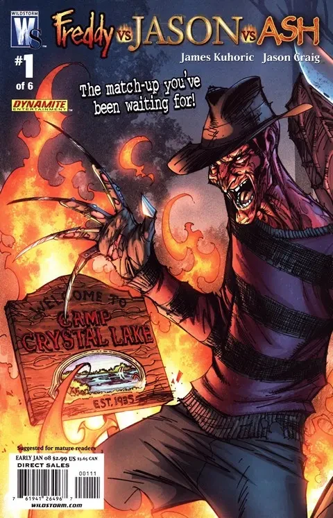 دانلود کمیک Freddy Vs Jason Vs Ash #1 – 6 (2008)
